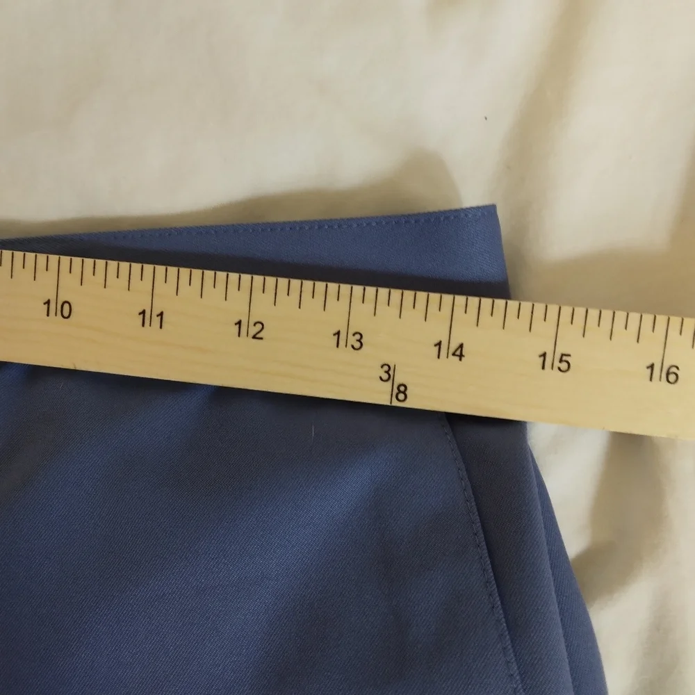 Size 8 Alfred Dunner Violet Pull On Pants NWT Short - Picture 2 of 7